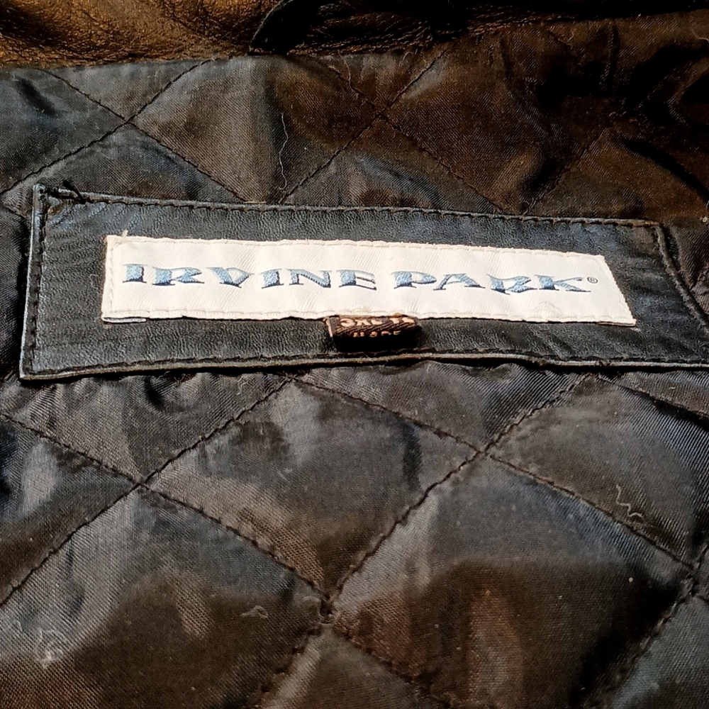 Leather jacket (black)